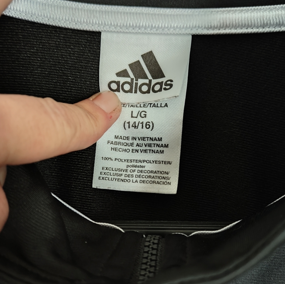 Adidas Track Jacket - YL - Picture 2 of 5